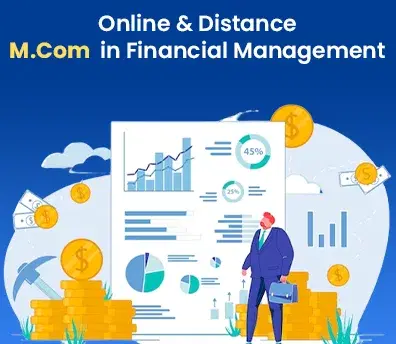 Online and distance M.com in Finance Management